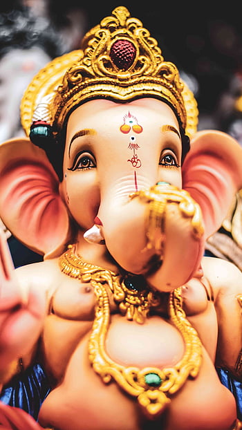 Ganpati Bappa Morya..., Ganapati, Ganesha HD phone wallpaper | Pxfuel