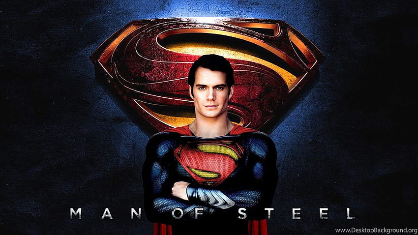 Logo Superman (Man Of Steel) Oleh Super TyBone82 On. Latar belakang Wallpaper HD