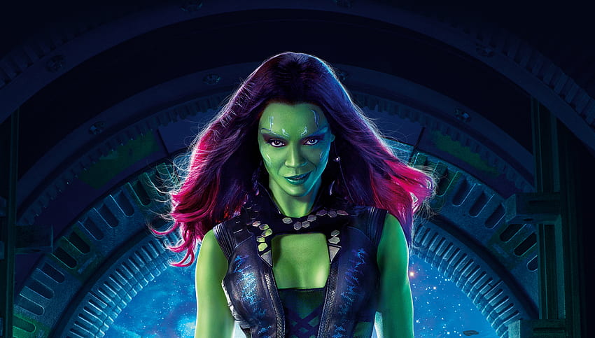 Gamora ผู้พิทักษ์จักรวาล วอลล์เปเปอร์ HD