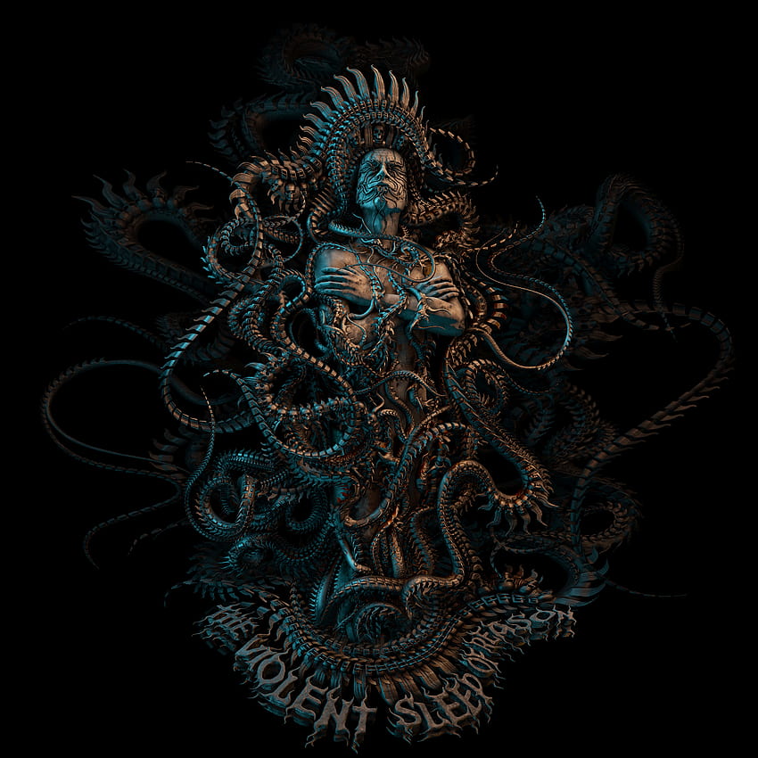 Meshuggah - 理性の激しい眠り。 公式サイト ツールバンド HD電話の壁紙
