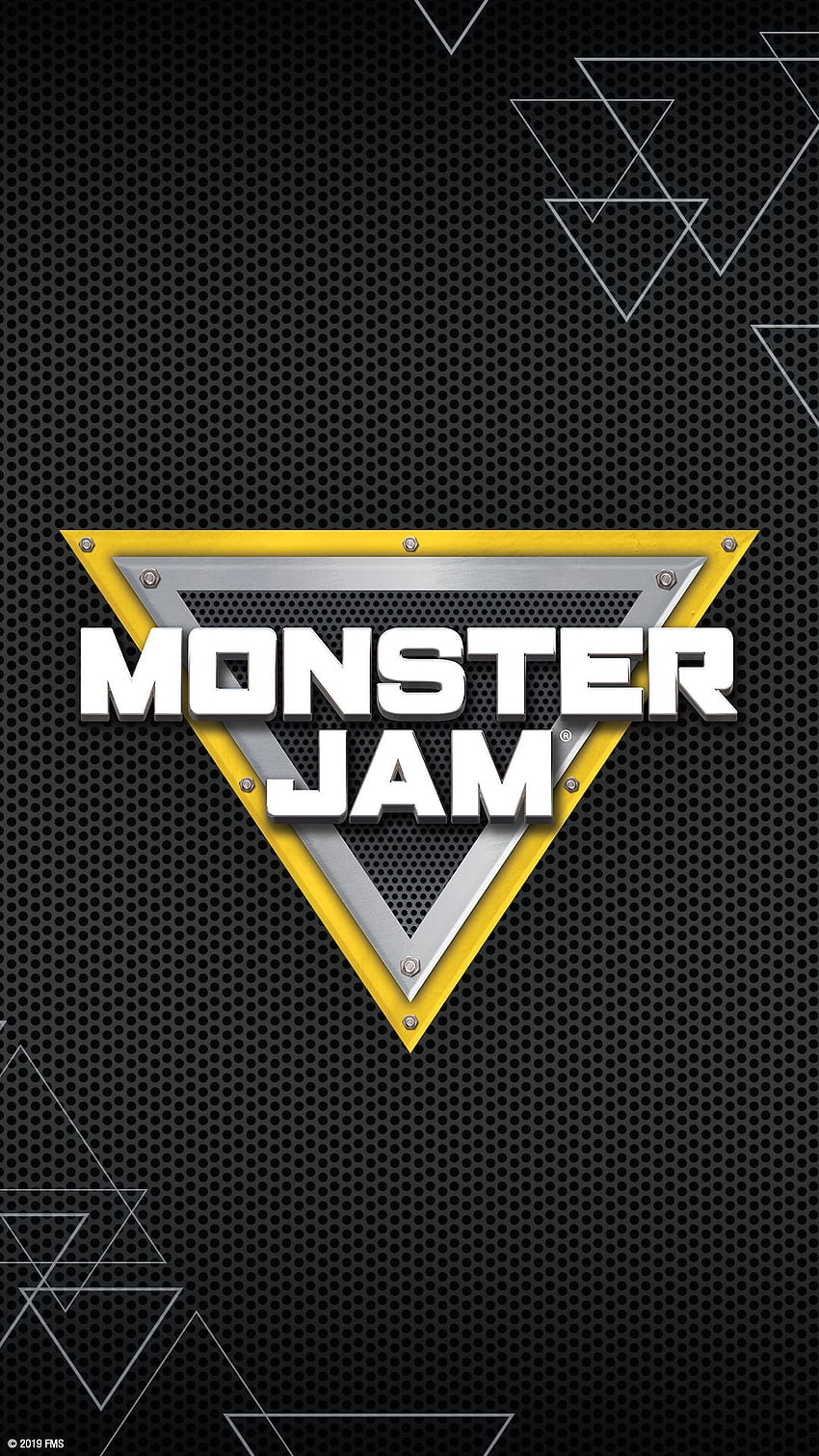 Max D Monster Jam-Logo-Poster HD-Handy-Hintergrundbild
