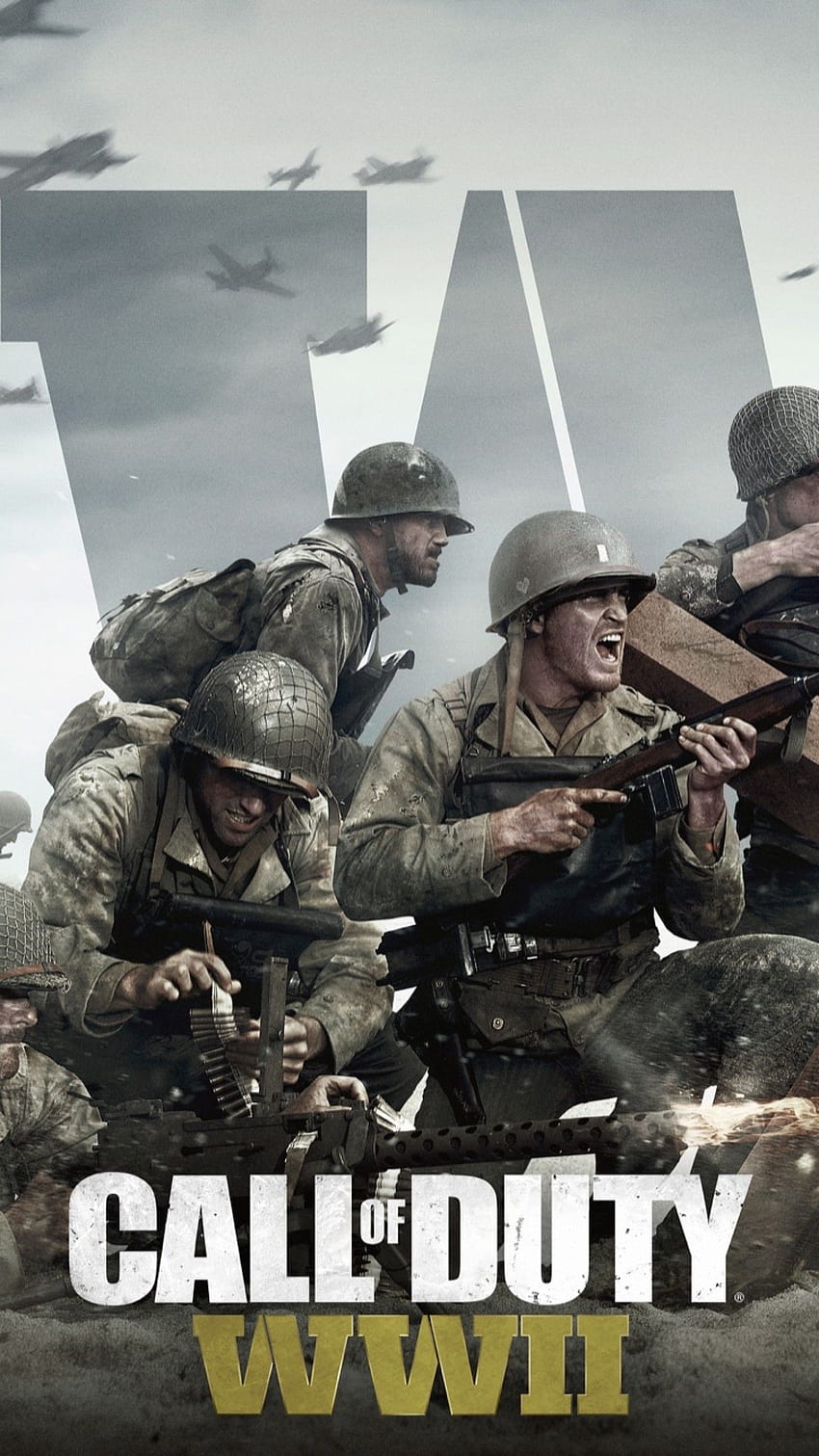 Call of Duty WWII, , เกม วอลล์เปเปอร์โทรศัพท์ HD
