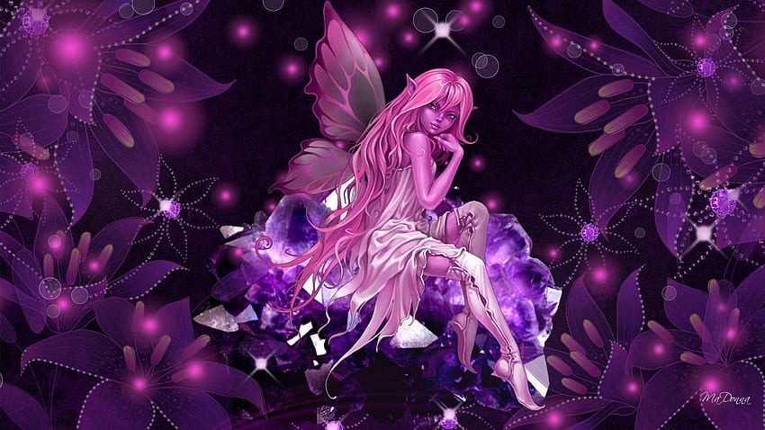 Pink Fairy Live pour Android Fond d'écran HD