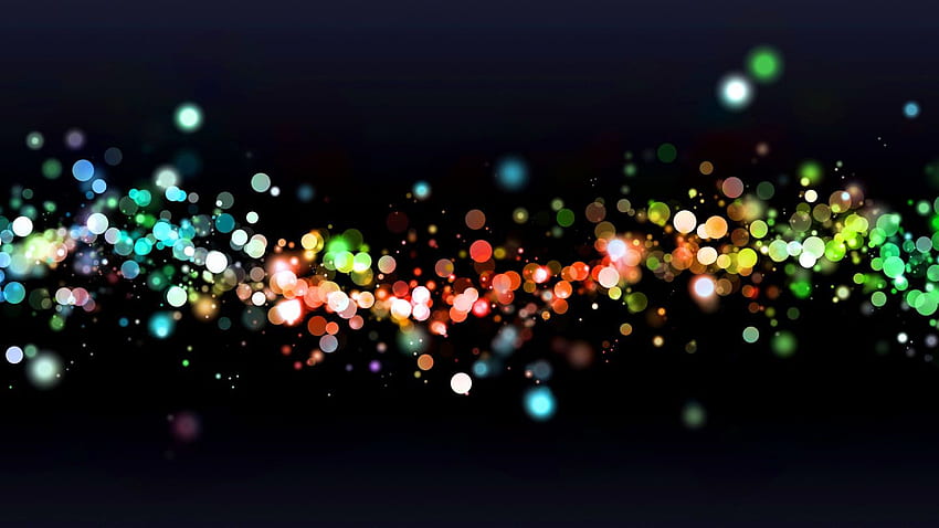 Behind glass splash back coloured dots suspense Coloured dots in Suspense. Bokeh , Cool , Abstract HD wallpaper