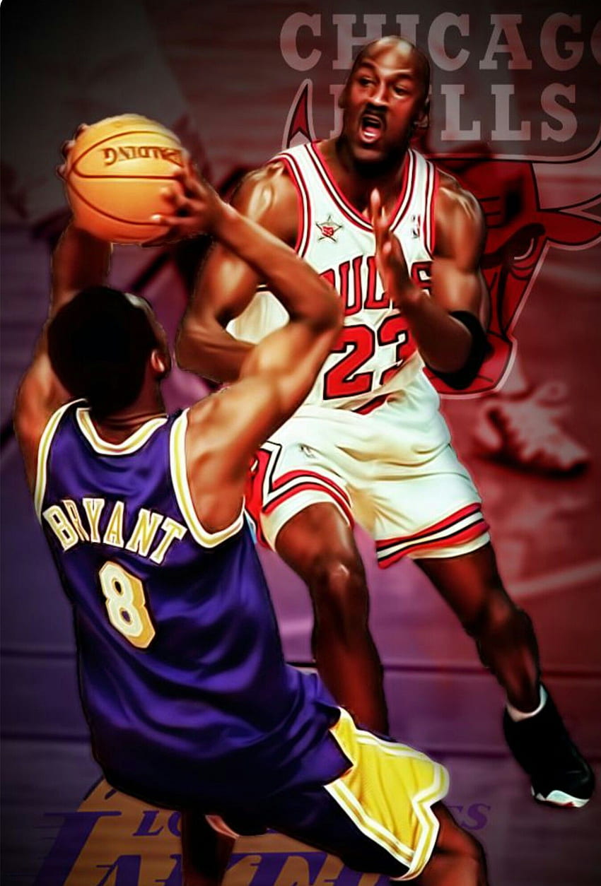 Kobe Bryant and MJ Wallpapers on WallpaperDog