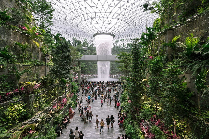 Jewel Changi Airport Singapore: What to See HD wallpaper