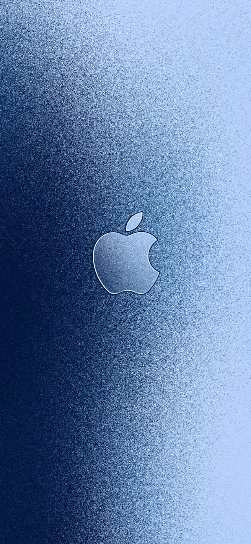 Алуминиево лого на Apple за iPhone. Лого на Apple iphone, лого на Apple, Apple iphone, Оригинално лого на Apple HD тапет за телефон
