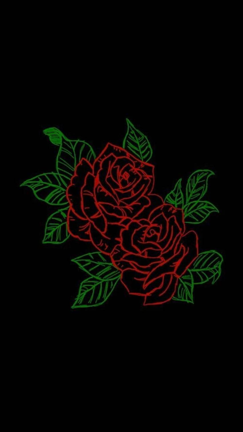 Neon Roses, Cool Neon Rose HD phone wallpaper | Pxfuel