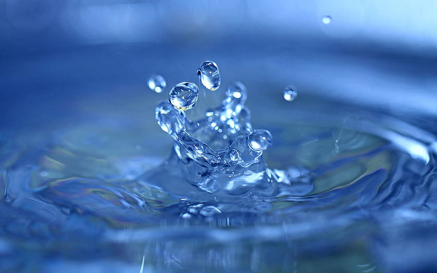 Wasser, Tropfen, Makro, Spritzer HD-Hintergrundbild