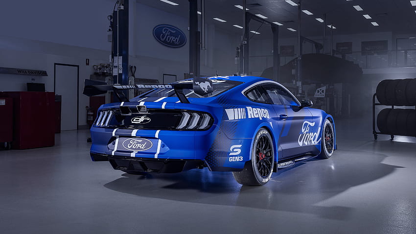 Ford Mustang, usa, muscle, dunlop, GT, america HD wallpaper