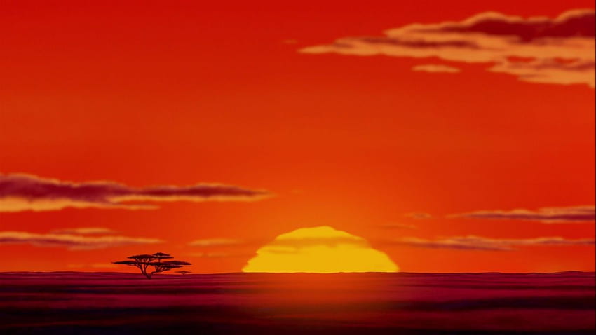 Lion King - Screenshot [], Lion Sunset HD wallpaper