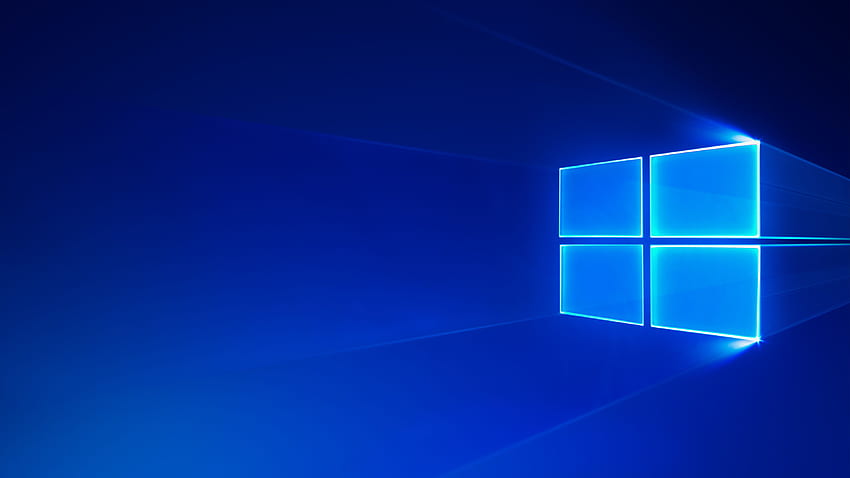 Microsoft Windows 10 ブルー 高画質の壁紙