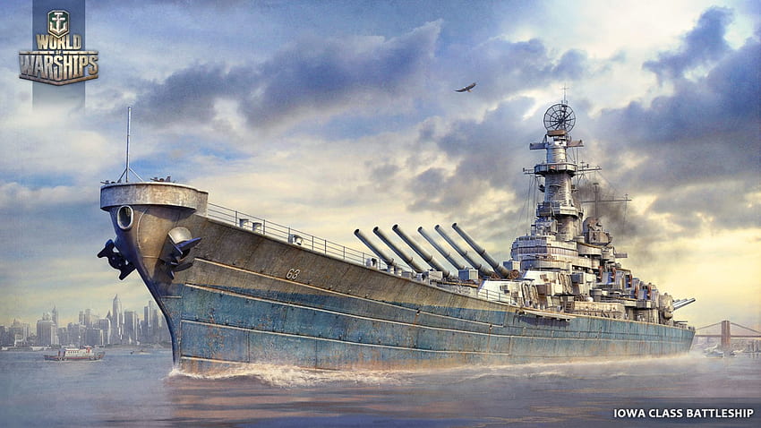 Kapal Perang Kelas Iowa, Iowa, Perang, Kelas, Kapal Perang, Angkatan Laut Wallpaper HD