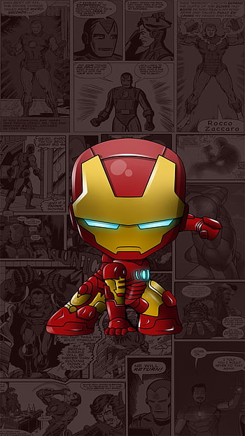 Cute iron man cartoon HD wallpapers | Pxfuel