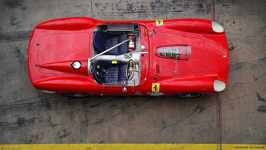Coche clásico Ferrari Race Car - Resolución: Vintage Race Car fondo de pantalla