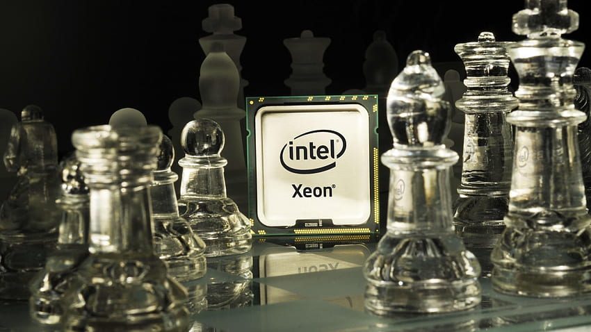 intel, xeon, processor, chess HD wallpaper