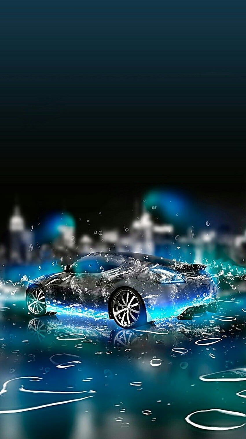 Mis imágenes. Car , , Laptop, 3D Blue Car HD phone wallpaper