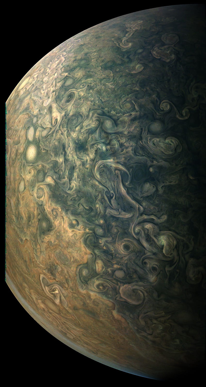 La nave espacial Juno de la NASA completa el undécimo sobrevuelo de Júpiter y entrega fondo de pantalla del teléfono