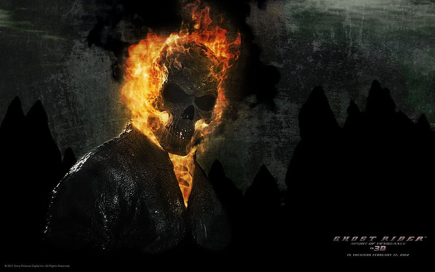 Sehen Sie sich Ghost Rider: Spirit of Vengeance mit Nicolas Cage, Ciarán Hinds, Idris Elba und Violante Placido im Streaming an. Als Johnny Blaze sich in E, Ride 2 versteckt HD-Hintergrundbild