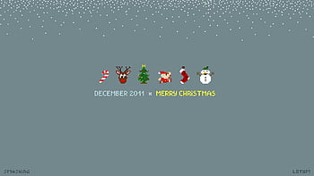 Download Grey Christmas Aesthetic Greetings Wallpaper  Wallpaperscom