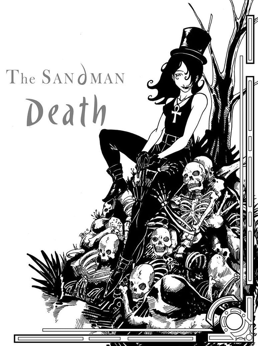 Sandman Death by Lexy Chandlar, FreshZone, Delirium Sandman HD phone wallpaper