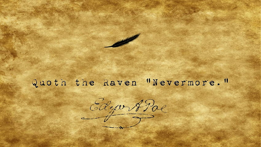 The Raven 10 Edgar Allan Poe HD wallpaper