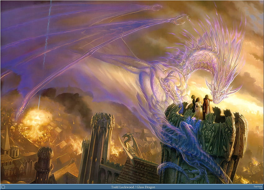 Ghost Dragon, dragon, creature, ghost, fantasy HD wallpaper