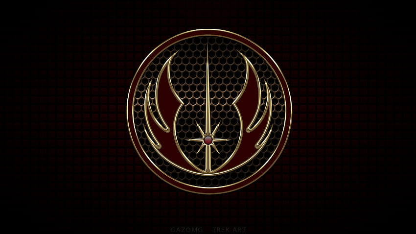 Simbolo Jedi, logo Star Wars Republic Sfondo HD