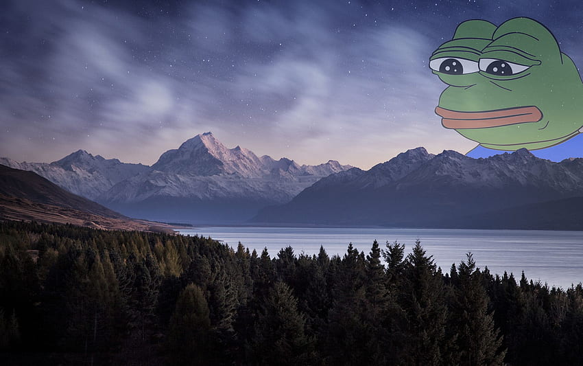 Pepe raro: pepethefrog, Meme Frog fondo de pantalla