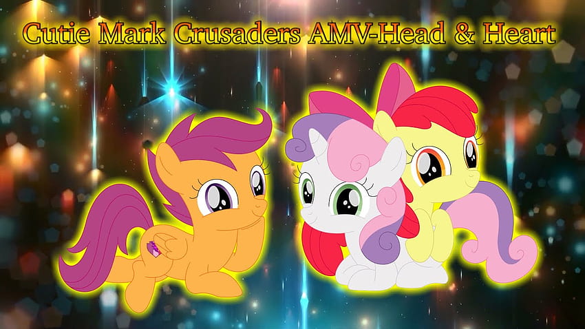 Cutie Mark Crusaders AMV Head & Heart HD wallpaper