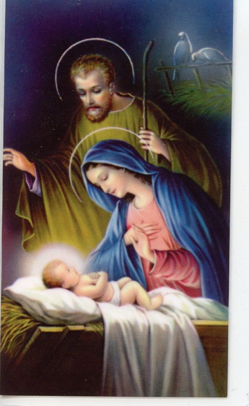 NOVENA NATAL - Laminasi Kartu Suci. JUMLAH 25 KARTU • $12,99. Bayi Yesus, Yesus, Bayi Yesus, Natal Keluarga Kudus wallpaper ponsel HD
