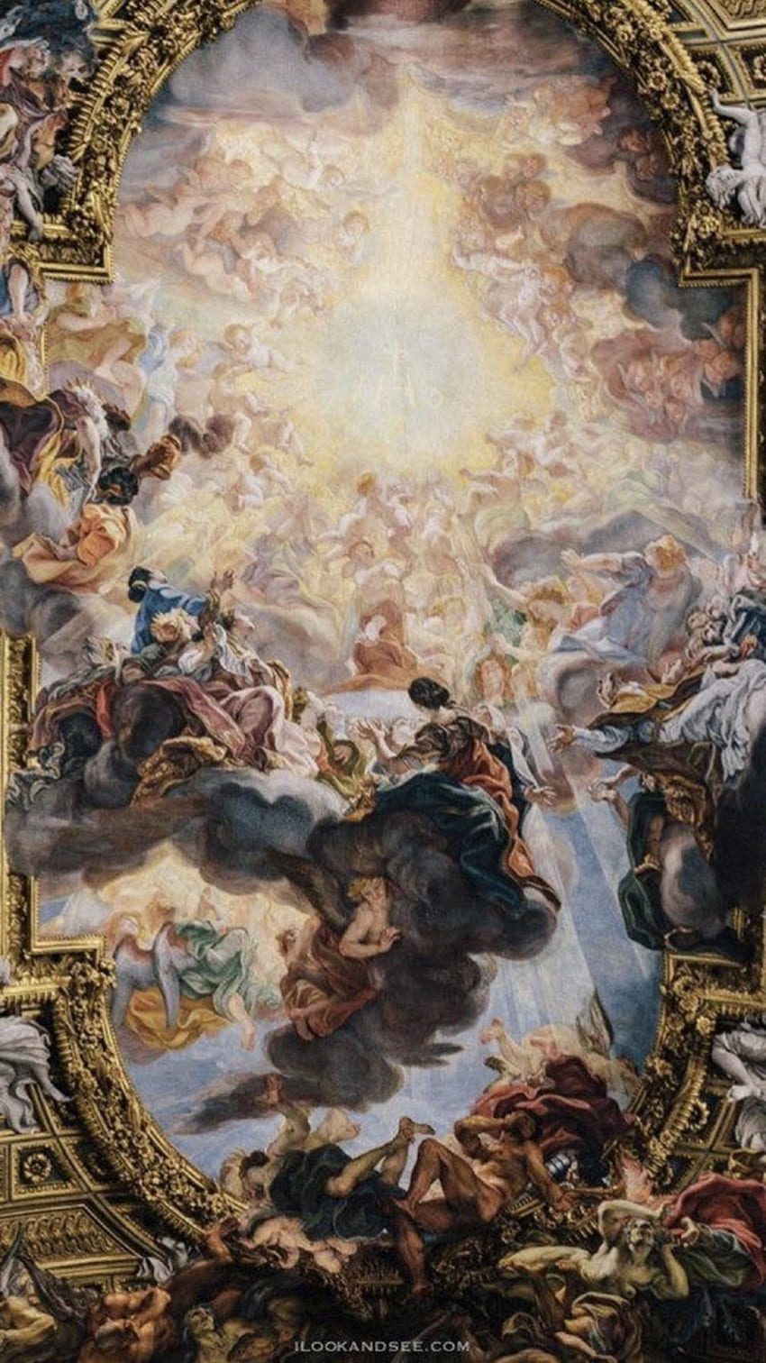 Pin de Jacob Meseha em •background. Afresco, Arte renascentista, Baroque Painting HD phone wallpaper