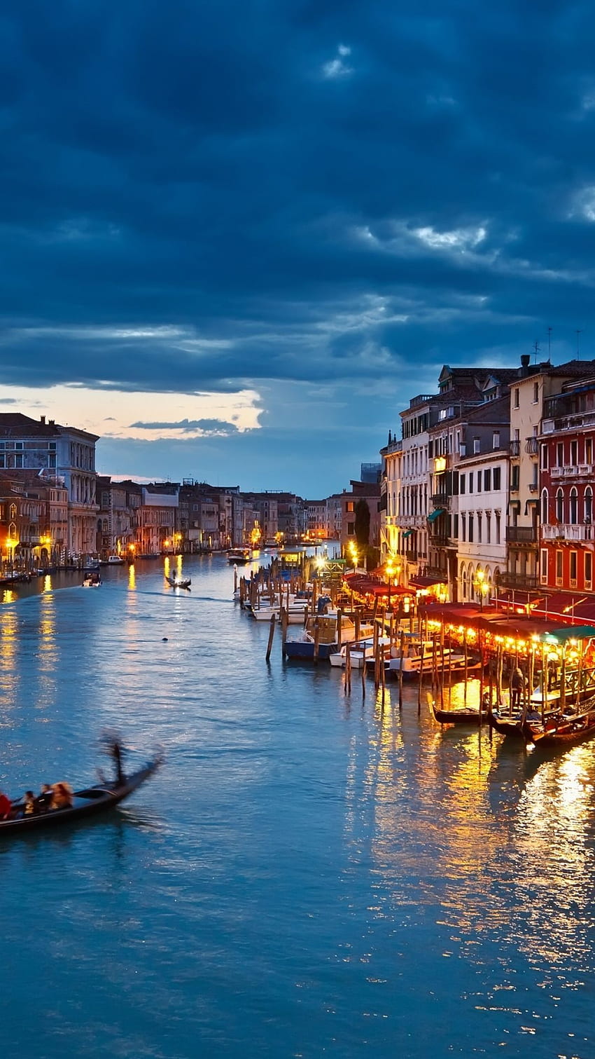 Venedig, Venedig Nacht HD-Handy-Hintergrundbild