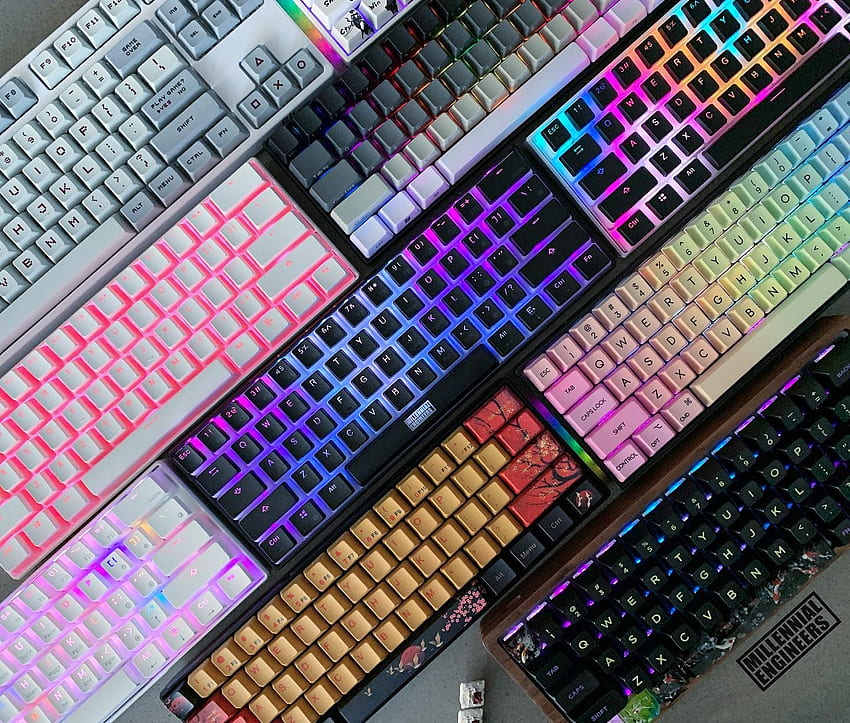 Just a mesmerising for the mechanical keyboard nerds HD wallpaper