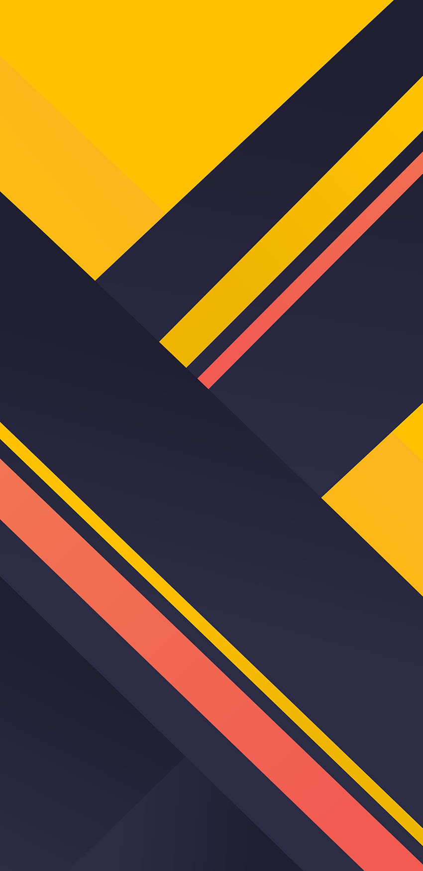 Geometric Material Yellow Blue Red Samsung Galaxy Note 9, 8, S9, S8, SQ , , Background, and HD phone wallpaper