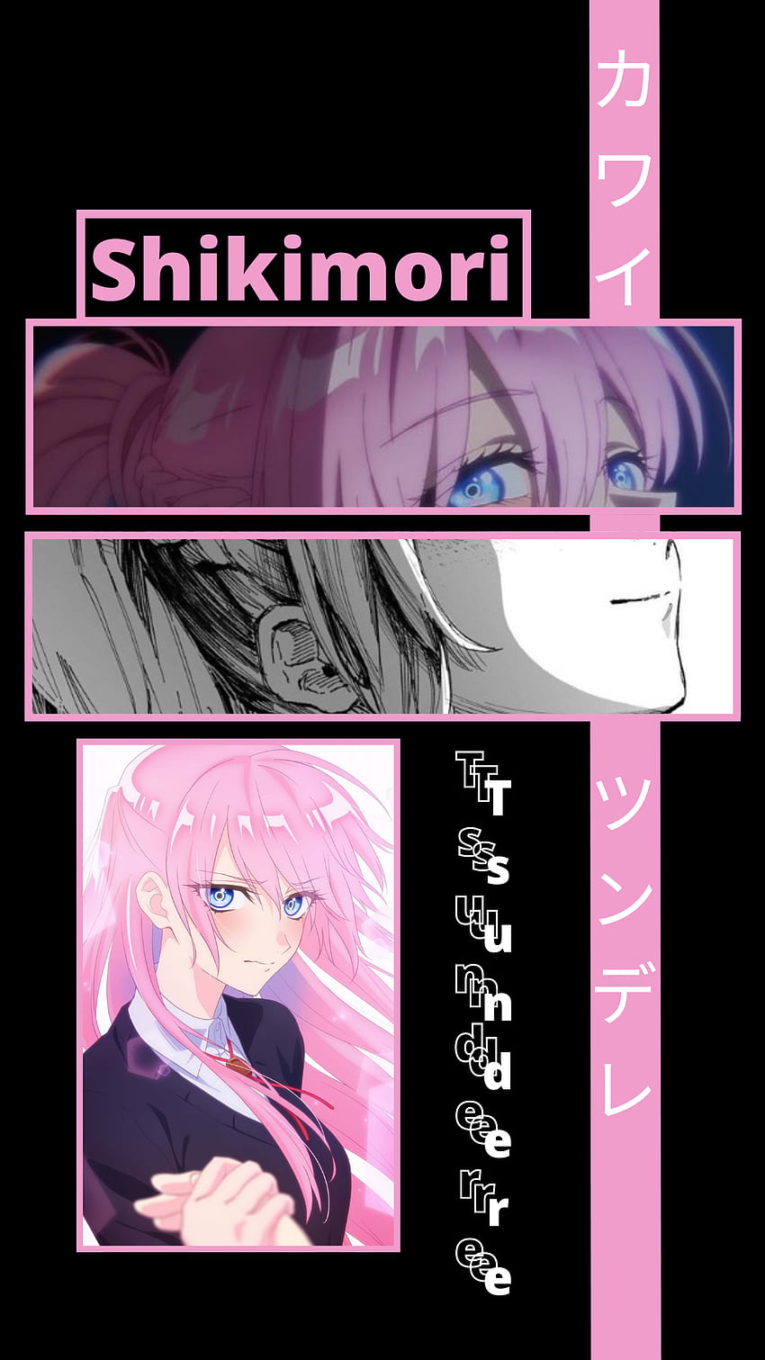 Kawaii Dake Shikimori, Waifu, Tsundere, Manga, Mädchen, Anime HD-Handy-Hintergrundbild