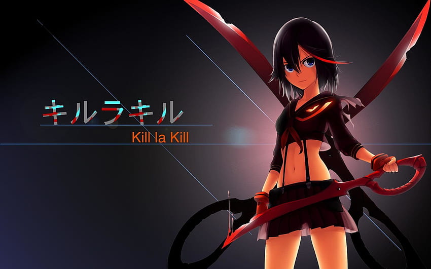 Kill La Kill and Background, Kill La Kill Anime HD wallpaper