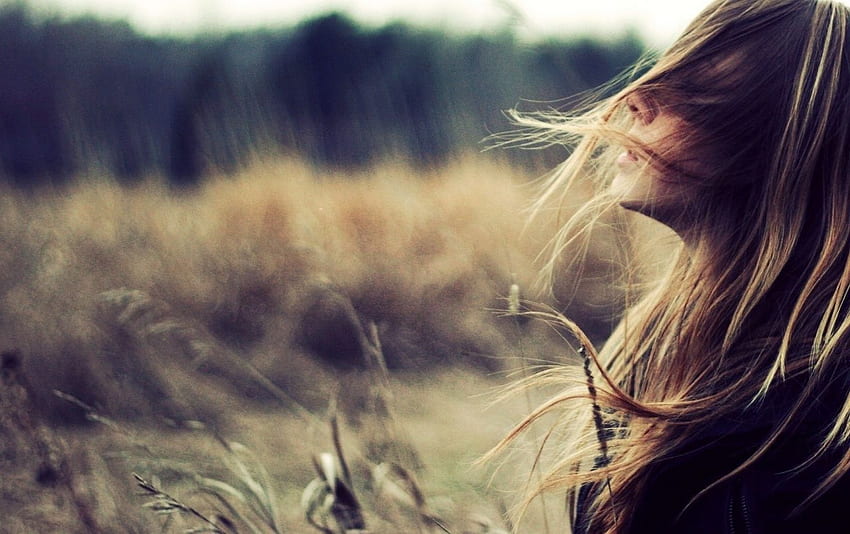 Beautiful Girl with Wind in Her Hair . Beautiful, Girl Hipster graphy HD wallpaper