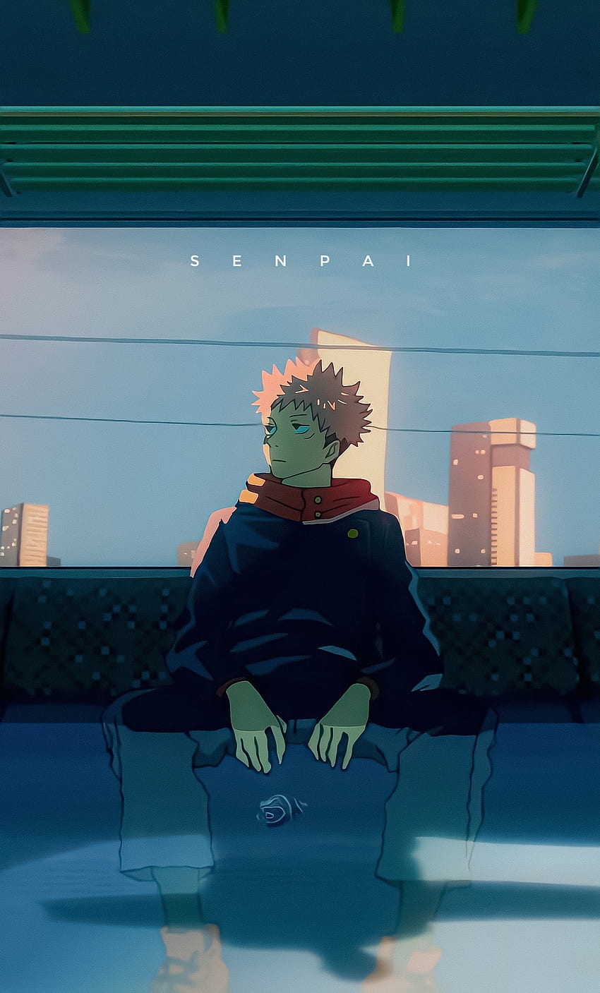 Gojo, amoled, anime, boy, full, itadori, jujutsukaisen, kaisen, HD