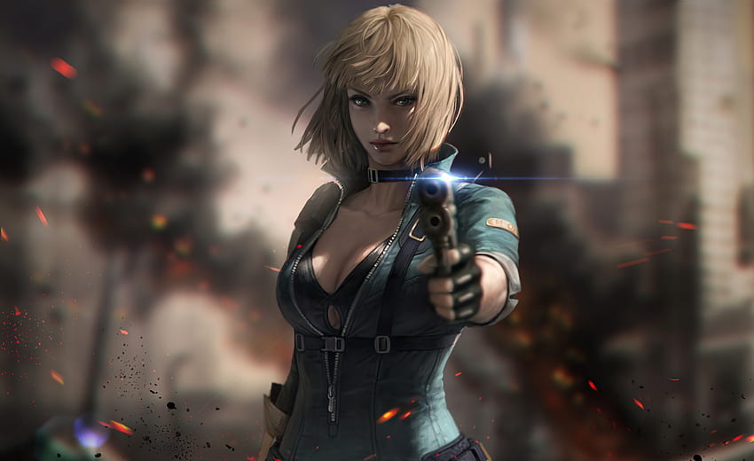 Crossfire: Warzone - Strategie-Kriegsspiel, Videospiel, Mädchencharakter HD-Hintergrundbild