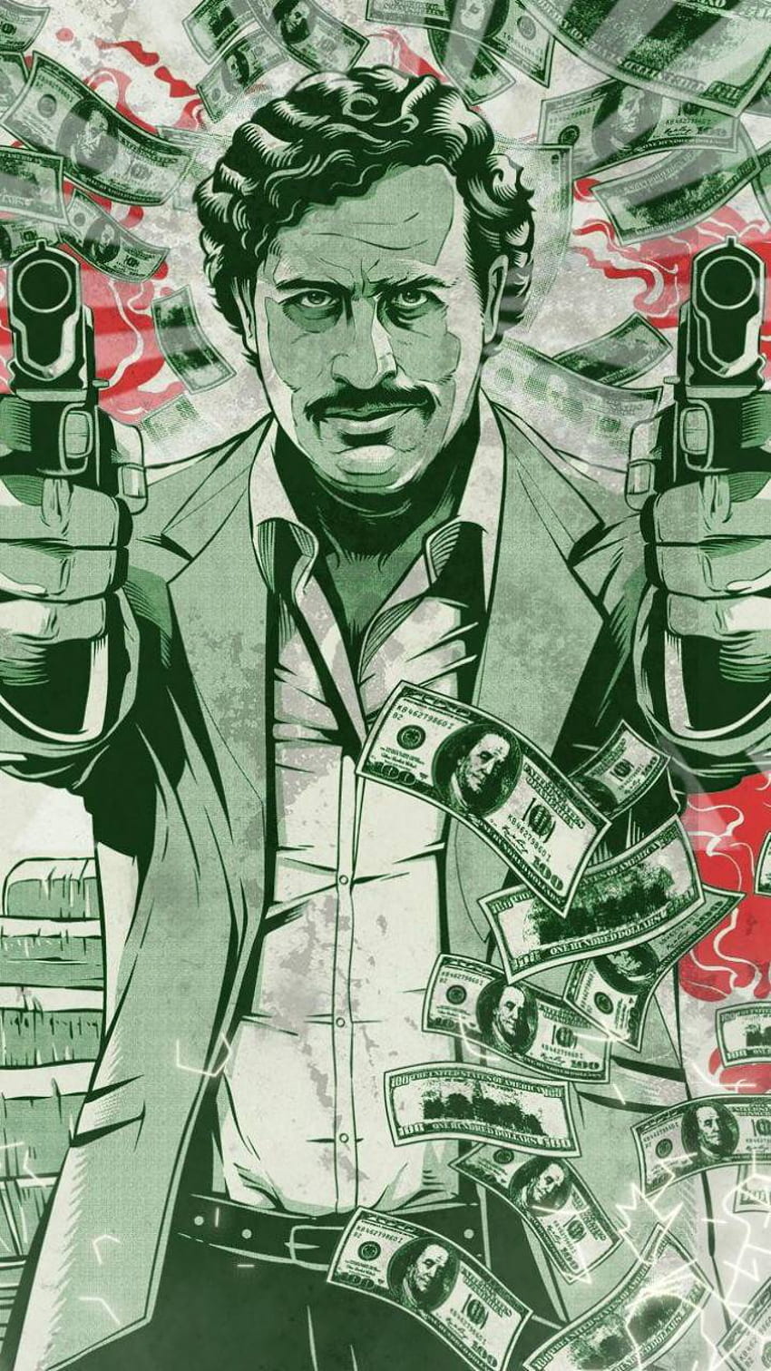 L'argent de Pablo Escobar Fond d'écran de téléphone HD