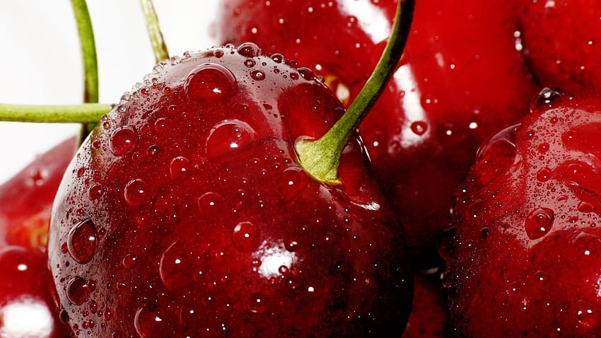 Fruits, Sweet Cherry, Food HD wallpaper
