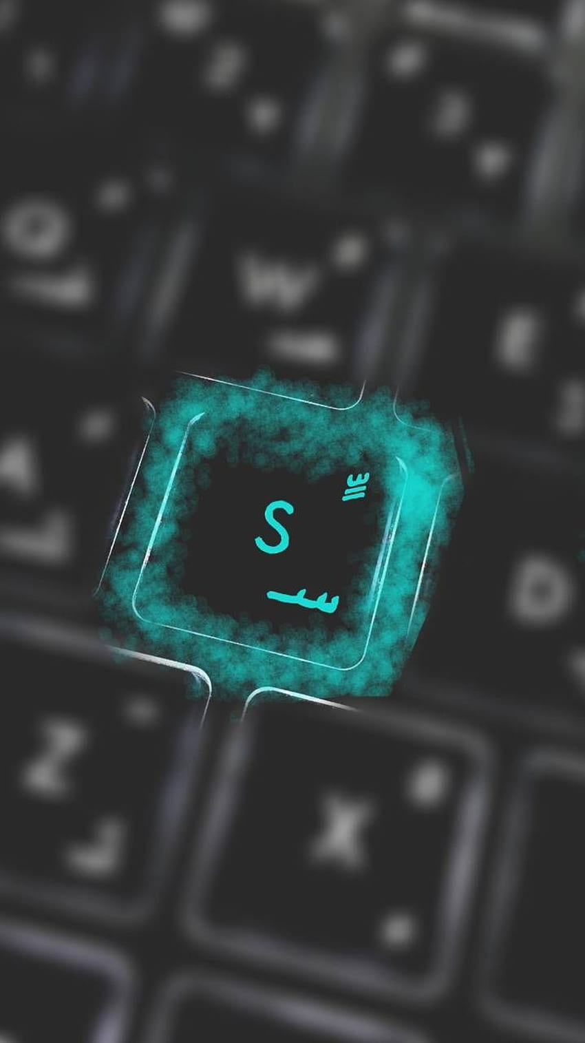 letter S on keyboard HD phone wallpaper