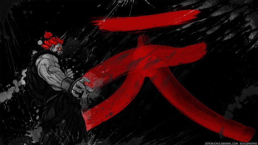 Akuma Street Fighter Fond d'écran HD