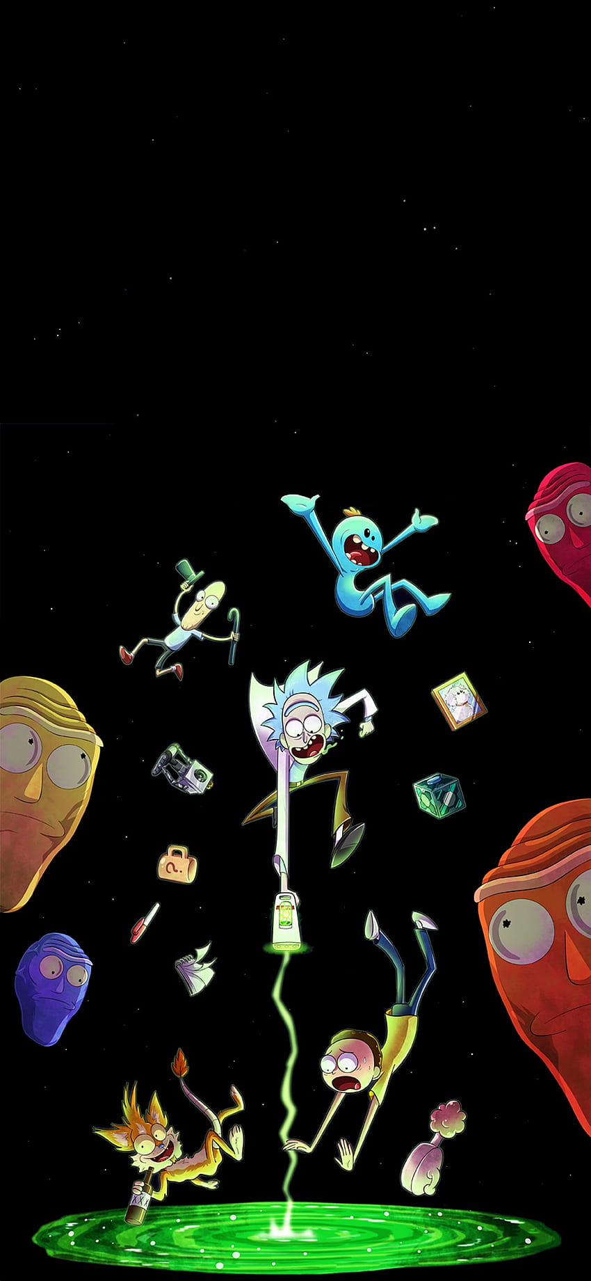 Cartoon For iPhone - Rick And Morty Celular -, Rick and Morty Backwoods HD  phone wallpaper | Pxfuel