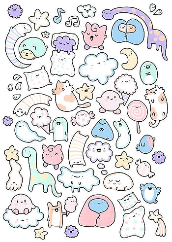 740 melhor ideia de Kawaii  doodles kawaii, papel de parede bonito para  iphone, doodles bonitos