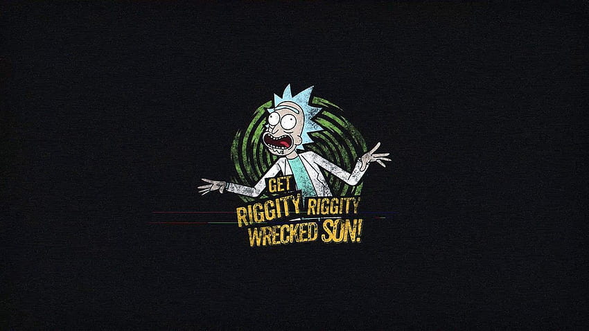 Rick and Morty Get Riggity Live, Powfu HD wallpaper