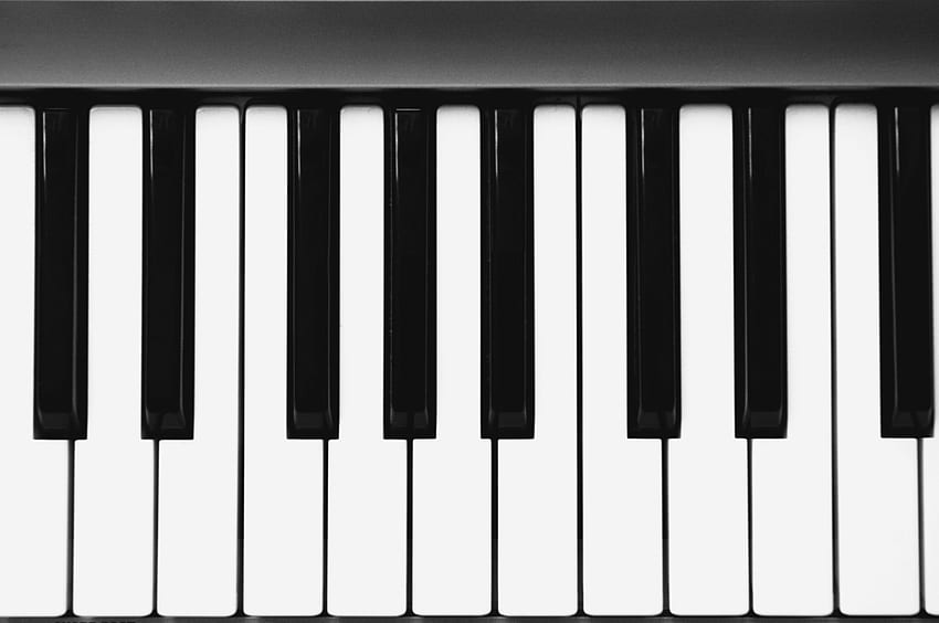 Teclas de piano, teclado de piano papel de parede HD