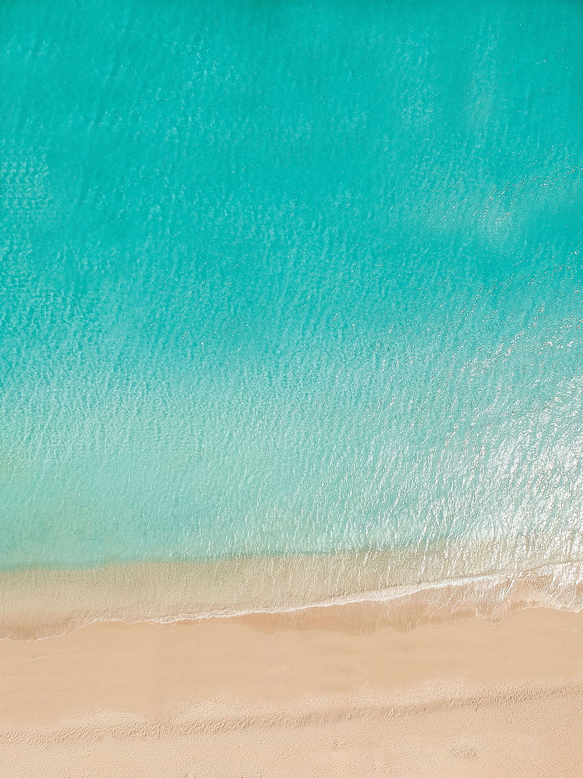 Nature, Sand, View From Above, Coast, Ocean HD phone wallpaper