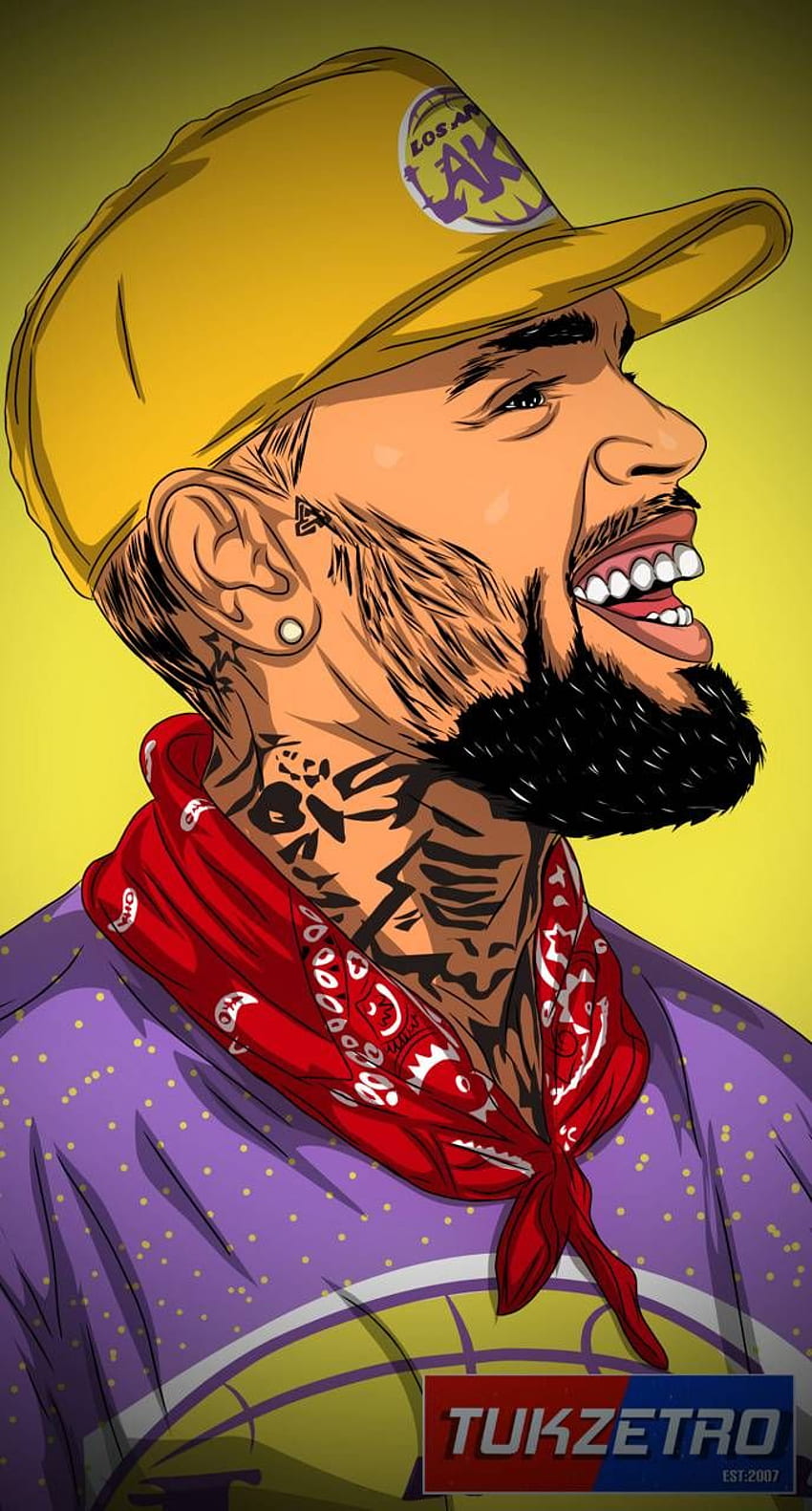 Great Chris Brown by Tukzetro - d2ff - Great Chris Brown, Chris Brown Aesthetic HD phone wallpaper